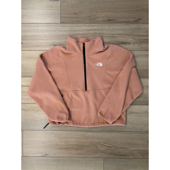 The North Face Women's TKA Attitude 1/4 Zip Fleece Rose Dawn Large - Picture 2 of 2